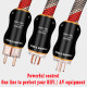 High Current OCC Audiophile  HiFi Audio Amplifier Power Cable