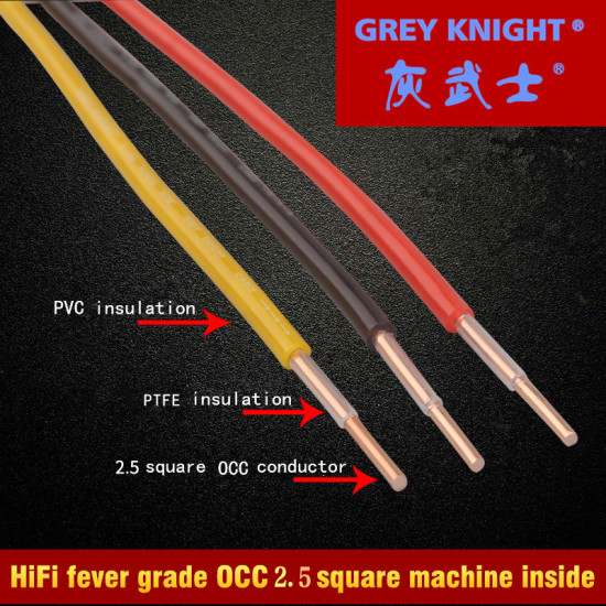 13Awg OCC Power Internal Bulk Cable Red/Yellow/Black