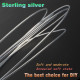 0.62mm/0.8mm/1.3mm/1.5mm High Purity Oxygen Free Pure Silver DIY Hifi Audio Signal Bulk Cable