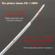 0.62mm/0.8mm/1.3mm/1.5mm High Purity Oxygen Free Pure Silver DIY Hifi Audio Signal Bulk Cable