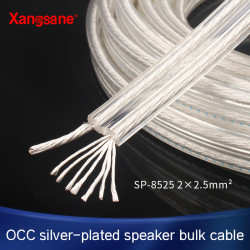 15awg/13awg OCC silver-plated high-fidelity speaker Bulk cable 