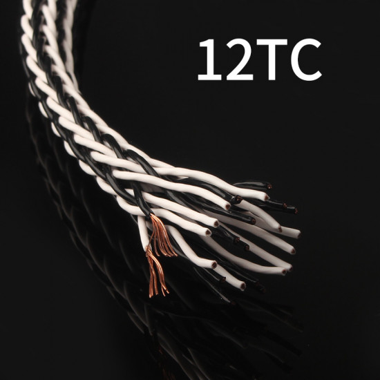 8TC/12TC 7N OCC HIFI Amplifier Speaker DIY Cable