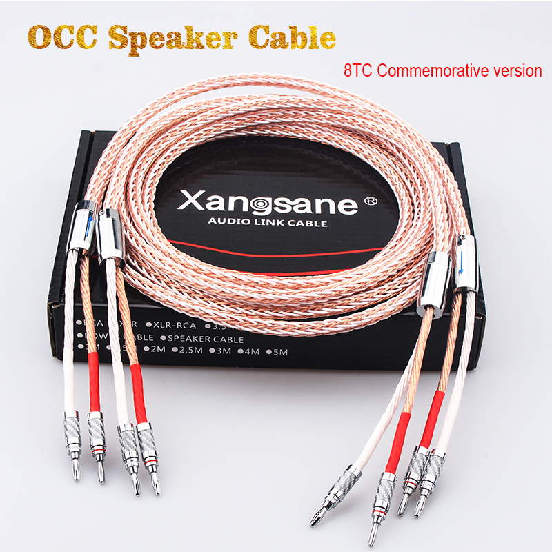 Xangsane OCC 8TC speaker cable fever speaker amplifier HiFi