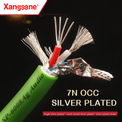 SP-6008Ag 7N OCC Silver-plated Audio Bulk Power Cable