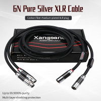 Xangsane-ピュアシルバーxlrケーブル 2メートル Xangsane-ピュアシルバーxlrケーブル 2メートル xangsane-high-purity