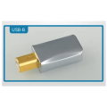 Silver USB B 