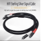 Audio HiFi 4N Pure Silver Core RCA Cable 