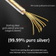 Pure Silver + Gold Plated Machine Inner Line for DIY Audio Cable USB Decoding Type C