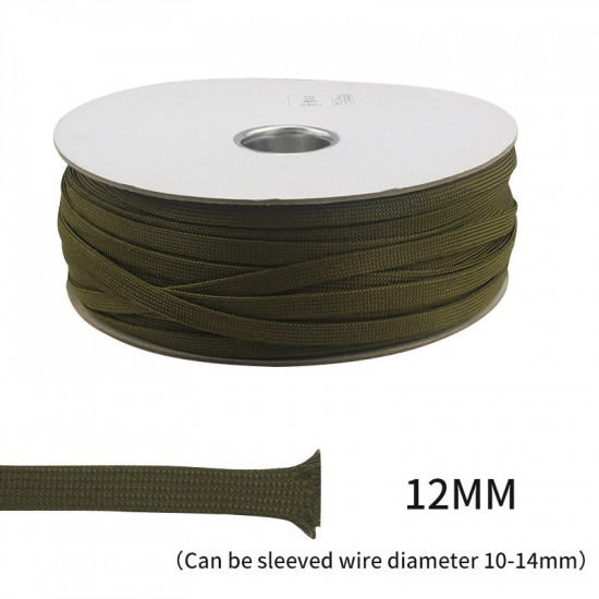 4mm/6mm/8mm/12mm/15mm Shielding Net Green Pure Cotton Shock Absorbing Audio Hifi Signal Cable Power Cord Speaker Speaker Wire 4mm/6mm/8mm/12mm/15mm Shielding Net Green Pure Cotton Shock Absorbing Audio Hifi Signal Cable Power Cord Speaker Speaker Wire