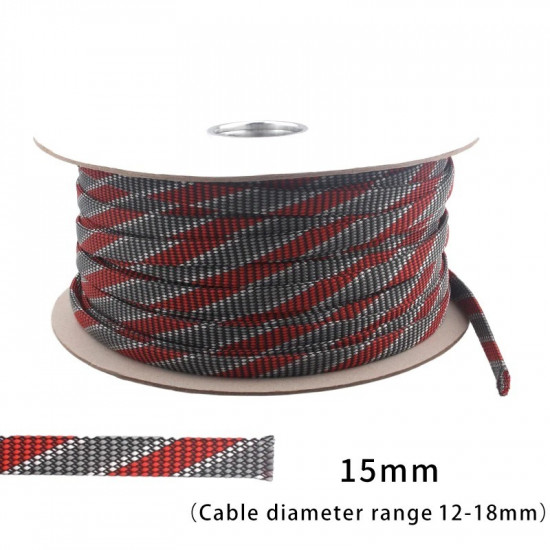 3mm/5mm/8mm/12mm/15mm/20mm Red Shock Absorption Audio Cable Shielding Network Signal Cable Speaker Cable Shielding Network 3mm/5mm/8mm/12mm/15mm/20mm Red Shock Absorption Audio Cable Shielding Network Signal Cable Speaker Cable Shielding Network