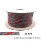 3mm/5mm/8mm/12mm/15mm/20mm Red Shock Absorption Audio Cable Shielding Network Signal Cable Speaker Cable Shielding Network 3mm/5mm/8mm/12mm/15mm/20mm Red Shock Absorption Audio Cable Shielding Network Signal Cable Speaker Cable Shielding Network