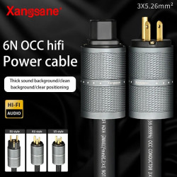 XS5500 Freeze 6N OCC 15mm ² Power Amplifier High-power US EU AU HiFi Power Cable