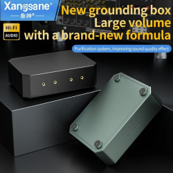 Xangsane HD-80S Grounding Box Audio Amplifier Vehicle-mounted Electronic System Purification Anti-interference