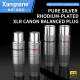 Xangsan Pure Silver Cannon Balanced Plug XLR Balanced Cable Male-Female Terminal Three-Core Balanced DIY Plug