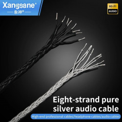 XS-T1045 Xangsane 8 Strands of Pure Silver Braided Loose Wire DIY Inner Wire