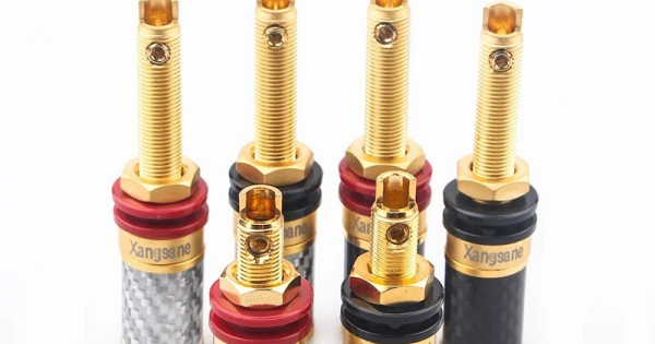 DIY Speaker cable banana female plug Binding Post