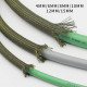 4mm/6mm/8mm/12mm/15mm Shielding Net Green Pure Cotton Shock Absorbing Audio Hifi Signal Cable Power Cord Speaker Speaker Wire 4mm/6mm/8mm/12mm/15mm Shielding Net Green Pure Cotton Shock Absorbing Audio Hifi Signal Cable Power Cord Speaker Speaker Wire