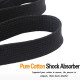 3mm/5mm/8mm/12mm/15mm/20mm Advanced Black Pure Cotton Shock Absorption Net Audio Hifi Signal Cable Power Cable Speaker Cable Net