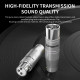 Xangsan Pure Silver Cannon Balanced Plug XLR Balanced Cable Male-Female Terminal Three-Core Balanced DIY Plug