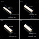 HiFi Pure Silver Wiring Protection Tube, Audio Cable Sleeve Sheath, Speaker Power Cable Damping Pressure Tube for Audiophile Equipment
