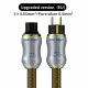 12AWG Single Crystal Copper 20AWG Pure Silver HiFi Power Cable AU/US/EU Audiophile Audio CD Amplifier