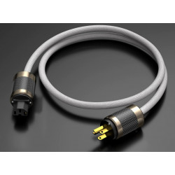 Xangsane 6N OCC + Pure Silver Audiophile Power Cable, US Standard High-End Power Cord for Amplifier & Hi-Fi Audio Systems