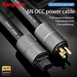 XS5500 Freeze 6N OCC 15mm ² Power Amplifier High-power US EU AU HiFi Power Cable