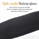 3mm/5mm/8mm/12mm/15mm/20mm Advanced Black Pure Cotton Shock Absorption Net Audio Hifi Signal Cable Power Cable Speaker Cable Net