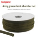4mm/6mm/8mm/12mm/15mm Shielding Net Green Pure Cotton Shock Absorbing Audio Hifi Signal Cable Power Cord Speaker Speaker Wire 4mm/6mm/8mm/12mm/15mm Shielding Net Green Pure Cotton Shock Absorbing Audio Hifi Signal Cable Power Cord Speaker Speaker Wire