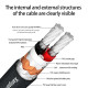 Hifi Xlr Cable 4N Pure Silver 2 * 0.5mm ² Amplifier Sound Card Decoding Connection Cable Microphone Cable Hifi Xlr Cable 4N Pure Silver 2 * 0.5mm ² Amplifier Sound Card Decoding Connection Cable Microphone Cable
