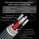 Xangsane XS-CYRCA 99.99% 4N Pure Silver RCA Cable 4X0.2mm² Signal Cable Audio Cable Power Amplifier Xangsane XS-CYRCA 99.99% 4N Pure Silver RCA Cable 4X0.2mm² Signal Cable Audio Cable Power Amplifier