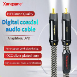 Audio Digital Rca Coaxial Cable 75 Ω Stereo Hifi Subwoofer