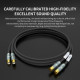 Xangsane XS-DY2XLR  Single Crystal Copper-Gold Coated Balanced Cable XLR for CD Amplifier Decoding XLR Audio Cable