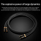 Xangsane 3300 6N Frozen Single Crystal Copper Core + Gold-plated Plug RCA Audio Cable