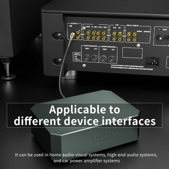 Xangsane HD-80S Grounding Box Audio Amplifier Vehicle-mounted Electronic System Purification Anti-interference