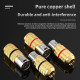 Brass Rhodium Plated Hifi XLR Plug for Balanced Cable Speaker Male and Female Microphone Microphone Cable