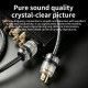 Xangsane M8 High-grade Pure Oxygen-free Copper Power Cord for Audio System, Audio Decoder Power Plug, CD Upgrade Cable