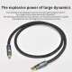 Xangsane 3300 Audio Cable Premium Frozen 6N Single-Crystal Copper USB Cable for High-Fidelity Audio & Data 