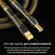 Xangsane HiFi 5N Sterling Pure Silver 4 * 0.4mm ² Core USB A To B Cable Decoding Sound Card DAC Decoder USB Audio Cable