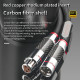 XS-9003Ag 6N Sterling Pure Silver Hifi Xlr Cable Amplifier CD Audio Cable Carbon Fiber Rhodium Plated Hifi XLR Plug XS-9003Ag 6N Sterling Pure Silver Hifi Xlr Cable Amplifier CD Audio Cable Carbon Fiber Rhodium Plated Hifi XLR Plug