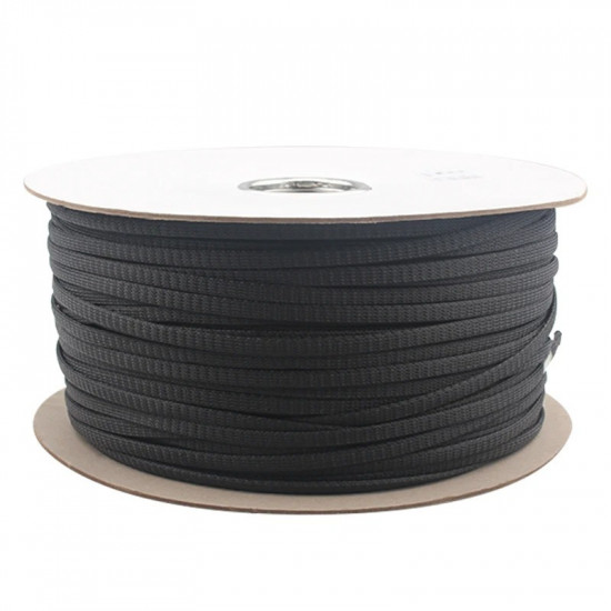 4/8/12/16mm Pure Black Shock Absorber Net HiFi Audio Signal Cable Speaker Cable Power Cable Coaxial Cable Shielding Net 4/8/12/16mm Pure Black Shock Absorber Net HiFi Audio Signal Cable Speaker Cable Power Cable Coaxial Cable Shielding Net