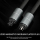 Xangsane Sterling Pure Silver Power Cord Pre-power Amplifier 6N Single Crystal Copper US Standard Power Cord Xangsane Sterling Pure Silver Power Cord Pre-power Amplifier 6N Single Crystal Copper US Standard Power Cord