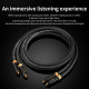 Xangsane 3300 6N Frozen Single Crystal Copper Core + Gold-plated Plug RCA Audio Cable