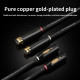 Xangsane 6N Frozen Single Crystal Copper Balanced Cable XLR Audio Cable XLR Gold plated plug Audio Cable
