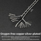 Xangsane Loose Wire XS-8Y Silver-plated Material 8-strand Weaving Headphone Cable DIY HiFi Unplugged Wire