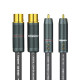 XS-5500 Frozen 6N Hifi OCC XLR To RCA Mixing Console Amplifier Audio Adapter Audio Connection Cable