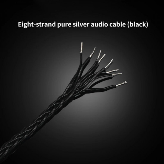 XS-T1045 Xangsane 8 Strands of Pure Silver Braided Loose Wire DIY Inner Wire
