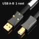 Xangsane Hifi USB OTG Cable USB A To B Type C 5N OCC Audio Cable Decoder DAC Sound Card A-B with Shielding