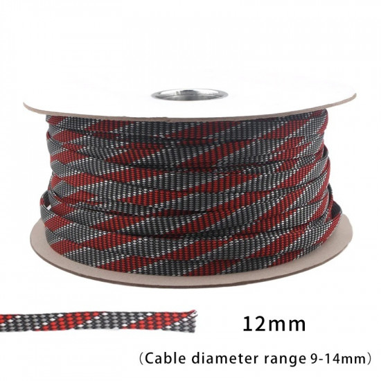 3mm/5mm/8mm/12mm/15mm/20mm Red Shock Absorption Audio Cable Shielding Network Signal Cable Speaker Cable Shielding Network 3mm/5mm/8mm/12mm/15mm/20mm Red Shock Absorption Audio Cable Shielding Network Signal Cable Speaker Cable Shielding Network