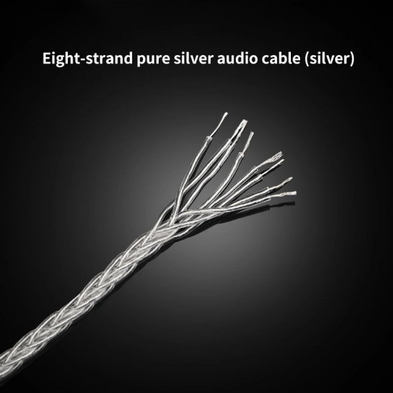 XS-T1045 Xangsane 8 Strands of Pure Silver Braided Loose Wire DIY Inner Wire